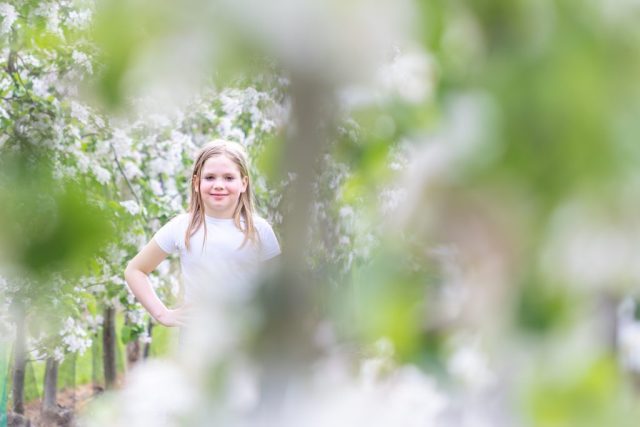 Bloesemfotoshoot