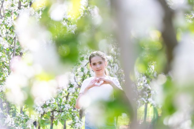 Bloesemfotoshoot