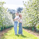 Bloesemfotoshoot 2025 – Linde en Maren