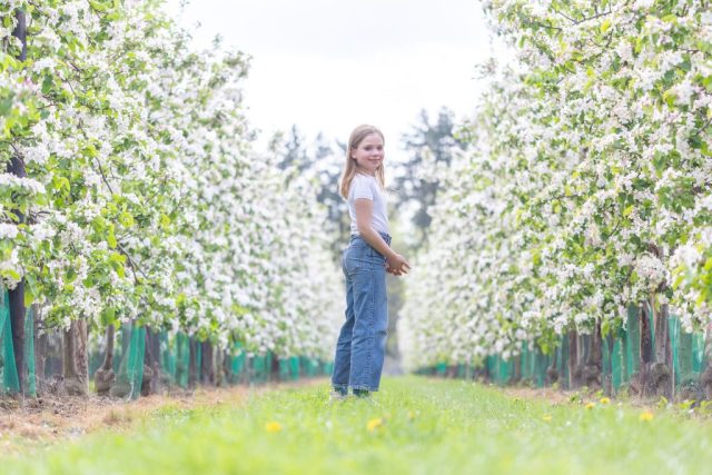 Bloesemfotoshoot